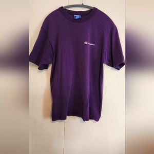 VTG Purple Champion T-Shirt size Large